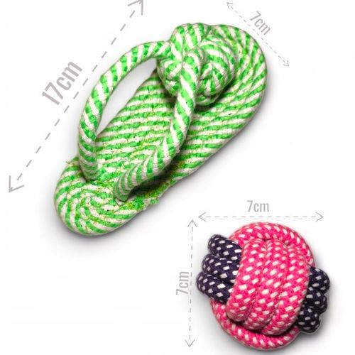 10 szt ZESTAW ZABAWEK DLA PSA SZARPAK DYSK GRYZAK PIŁKA SZNURY AKTYWNE PSY na Arena.pl