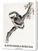 Obraz 50x70cm Design Japanese Owl, Hokusai Vintage do Salonu