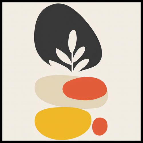 Plakat 60x60cm Botaniczna Spójność na Arena.pl