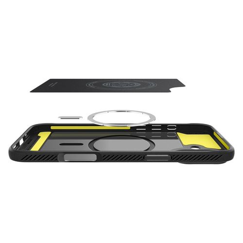 etui plecki do iphone 16 rugged armor magsafe - czarne na Arena.pl