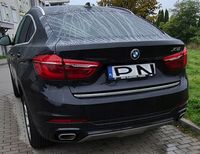 BMW X6 F16, F86 2014- LISTWA CHROM Klapa Bagażnik