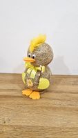 Żółta Kaczuszka Wielkanocna Figurka z Siana na Wielkanoc