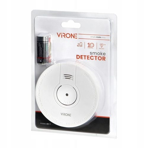 bateryjny czujnik dymu 9v na Arena.pl