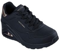 Skechers damskie buty sportowe UNO WEDGE HI STEPS 177520 BBK 37,5