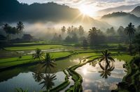 Plakat 91,5x60cm Świt nad Tarasami