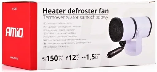 Termowentylator grzejnik samochodowy -12V 150W zdjęcie 7