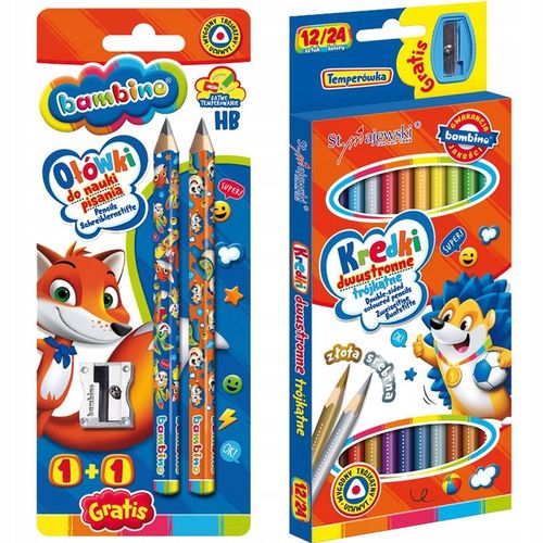 BAMBINO WYPRAWKA DO PRZEDSZKOLA SZKOLNA 1 KLASY na Arena.pl