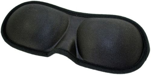 Opaska na oczy maska do spania czarna na Arena.pl
