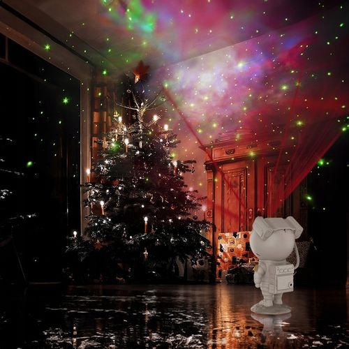 PROJEKTOR GWIAZD NIEBA LED LAMPKA NOCNA ASTRONAUTA XXL na Arena.pl