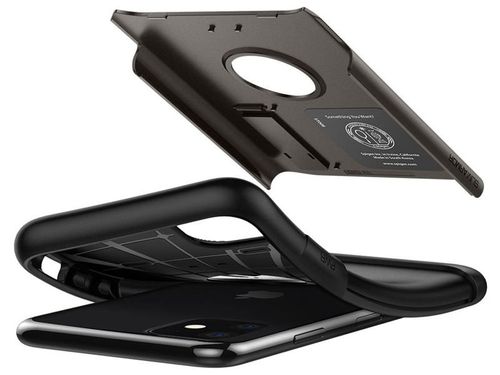Etui Spigen Slim Armor do Apple iPhone 11 Gunmetal na Arena.pl