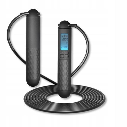 Skakanka z kulkami licznikiem LED regulacją i linką 280cm na Arena.pl