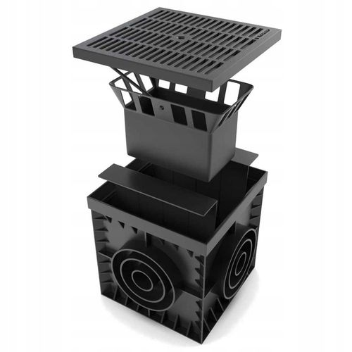 Studzienka podwórzowa 30x30 cm z koszem ruszt plastikowy 1,5t z wpustem na Arena.pl