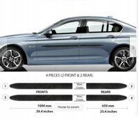 BMW 5 2010-2016 - Listwy CZARNE Boczne Drzwi