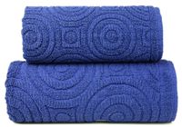 Ręcznik bawełniany Emma 50x100 Greno granatowy