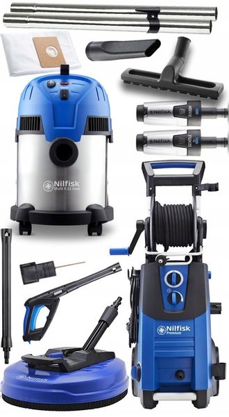 MYJKA NILFISK PREMIUM 190 PATIO + ZESTAW ODKURZACZ zdjęcie 10