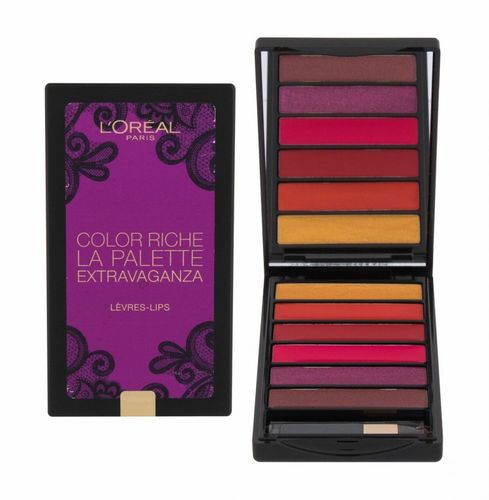 L'oréal Paris Paleta Pomadek Do Ust 6 Kolorów Extravganza Loreal na Arena.pl
