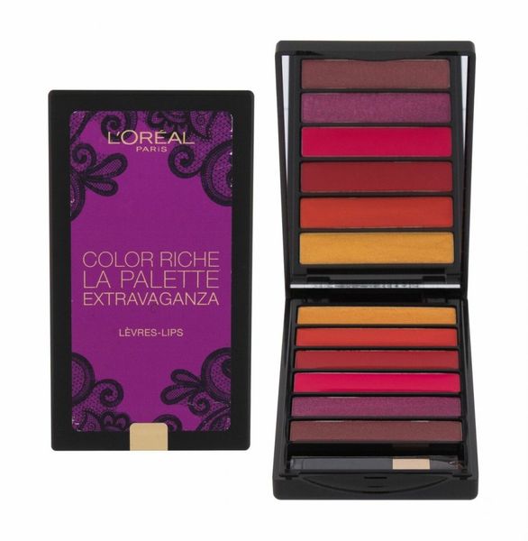 L'oréal Paris Paleta Pomadek Do Ust 6 Kolorów Extravganza Loreal zdjęcie 1