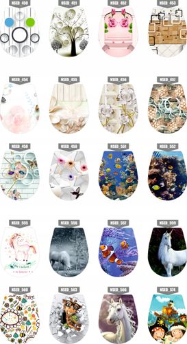 Naklejka Skin Mata na deskę klozetową WC toaletę na Arena.pl