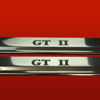 Listwa progowa VOLKSWAGEN SCIROCCO MK2 GT2 Stal nierdzewna 304 połysk 2szt