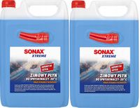 ZESTAW 2X SONAX XTREME Zimowy płyn do spryskiwaczy -20°C 4L BEZ SMUG