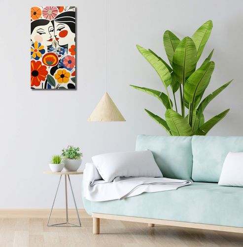 Obraz 30x60cm Kwiatowy Romans na Arena.pl