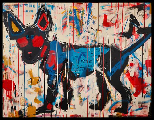 Plakat 65x50cm Miejski Pies na Arena.pl