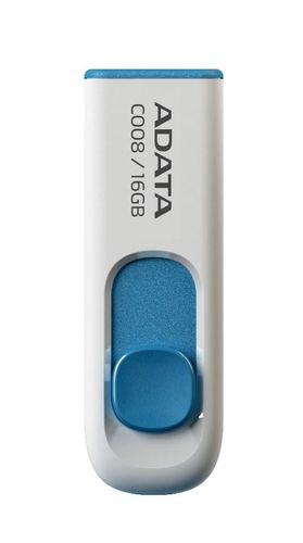 Adata Pendrive DashDrive Classic C008 16GB USB2.0 biało-niebieski na Arena.pl