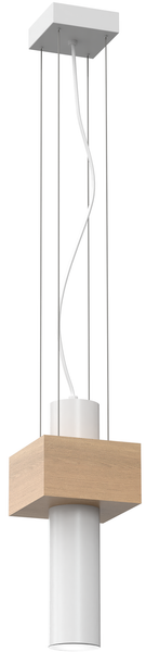 LAMPA WISZACA WEST WHITE 1XGU10 zdjęcie 10