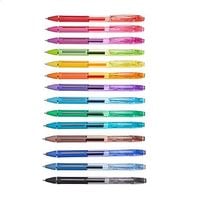 długopisy żelowe 14 kolorów 0,7 mm szybkoschnące