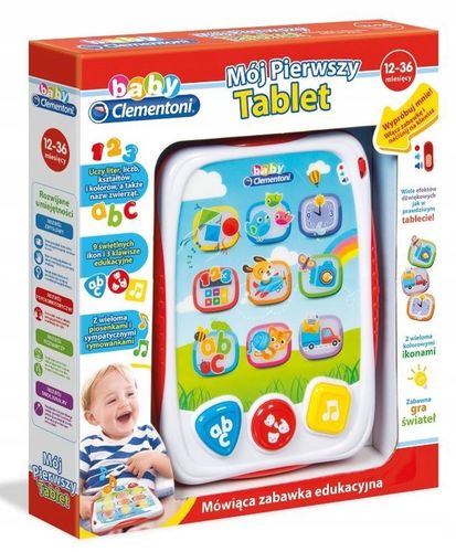 60956 MÓJ PIERWSZY TABLET CLEMENTONI na Arena.pl