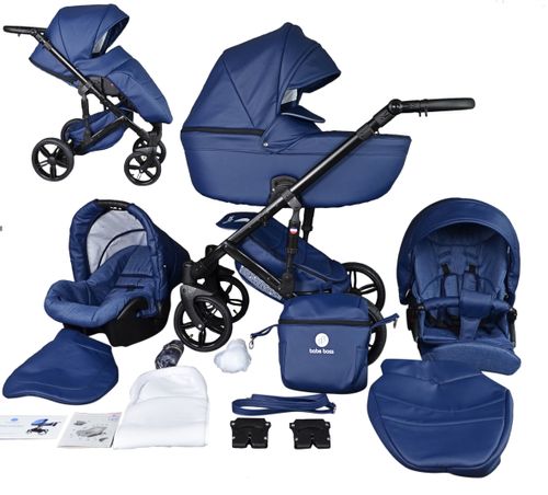 Wózek Dziecięcy Berco Delux GT zestaw 3w1 Wózki Dziecięce babeBoss na Arena.pl