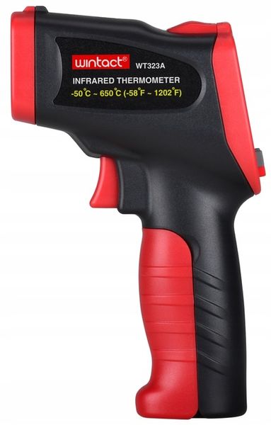 PIROMETR TERMOMETR LASEROWY BEZDOTYKOWY NA PODCZERWIEŃ EMISYJNOŚĆ -50+650°C zdjęcie 8