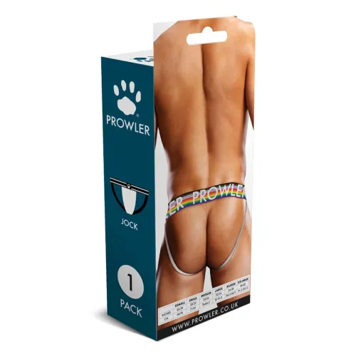prowler jockstrap progress pride czarny z paskami xs na Arena.pl