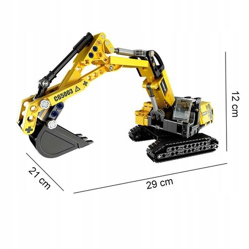 KLOCKI KONSTRUKCYJNE POJAZD BUDOWLANY KOPARKA 467 na Arena.pl