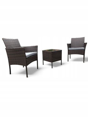 ZESTAW MEBLI OGRODOWYCH NM04 MTG MEBLE OGRODOWE TECHNORATTAN BRAZ na Arena.pl