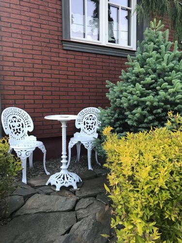 Stół mini żeliwny ogrodowy meble producent 38 cm na Arena.pl