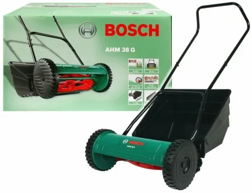 KOSIARKA RĘCZNA BĘBNOWA 38cm AHM 38G BOSCH + KOSZ zdjęcie 1