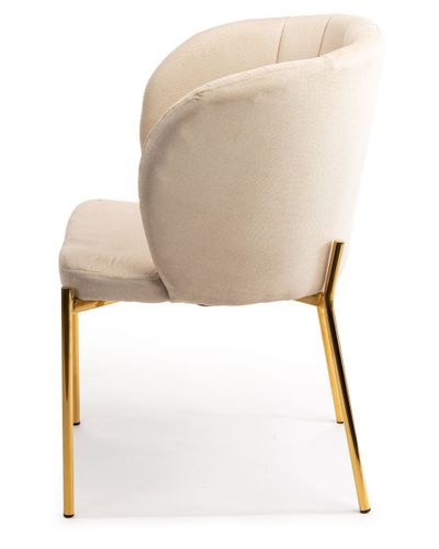 Krzesło Marselo Gold Light Beige na Arena.pl