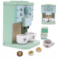 Drewniany ekspres do kawy kawiarnia akcesoria ZESTAW małego baristy (W058)