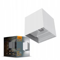 2 x Kinkiet zewnętrzny Videx biały zintegrowane źródło LED 30 W