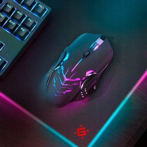 Myszka Gamingowa Bezprzewodowa Mysz Graczy Wyciszony Klik Defender Katana na Arena.pl