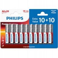 Bateria alkaliczna Philips AA (R6) 20 szt.