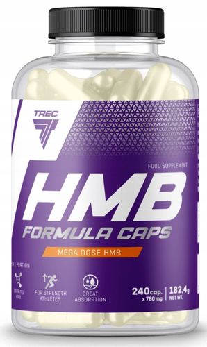 TREC HMB FORMULA CAPS 240k RZEŹBA MIĘSIEŃ SYLWETKA na Arena.pl