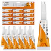 Klej szybkoschnący 12 x 2g super mocny błyskawiczny montażowy uniwersalny