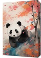 Obraz 40x60cm Panda wśród Klonów