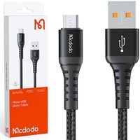mcdodo krótki kabel micro usb szybkie ładowanie do samsung quick
