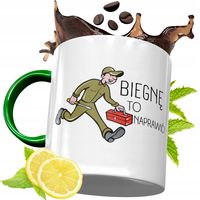 Kubek Zielony Dla Mechanika Na Urodziny Prezent