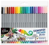 cienkopisy 24 kolory kidea 4314