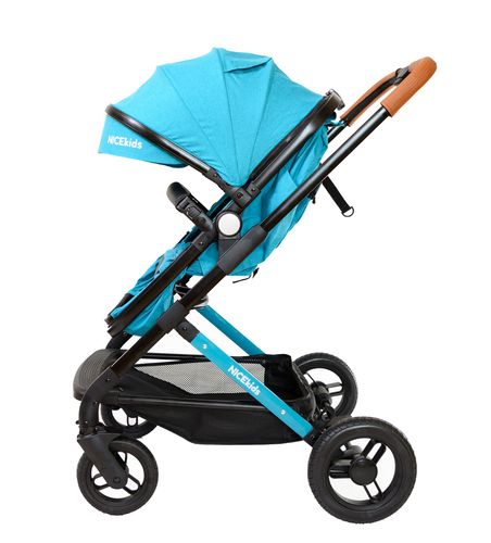 wózek dla dzieci aluminiowy 3w1 508 nicekids seledynowo czarny na Arena.pl