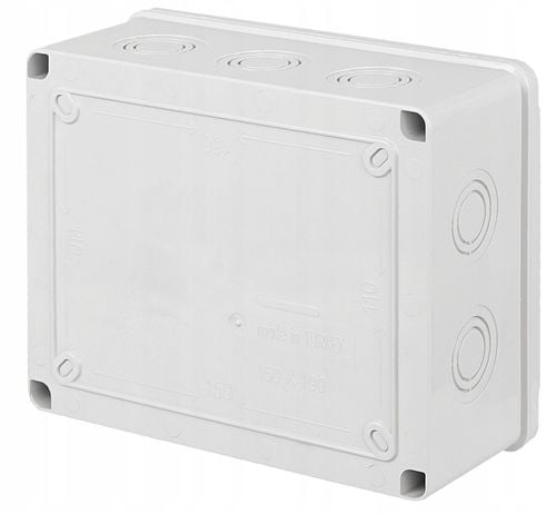 PUSZKA HERMETYCZNA NATYNKOWA ABS IP65 190X150X80 SKRZYNKA OBUDOWA na Arena.pl
